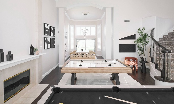 Rowland Heights Villa | Mountain View Luxury: Modern Family Oasis Retreat