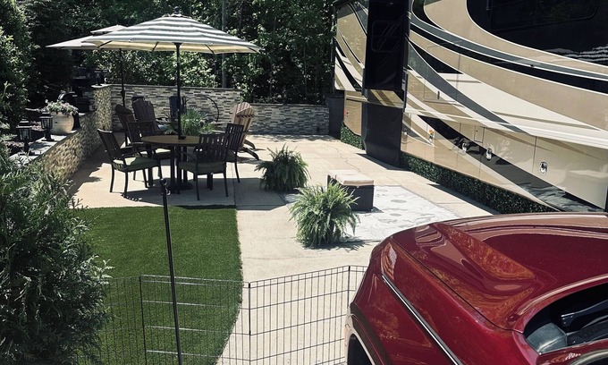 Lake Lure Alquiler De RV | Mountain View Luxury RV Spot, Class A Motorcoach Resort, Rumbling Bald Lake Lure