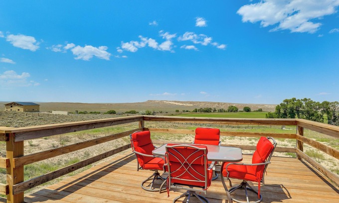 Lander Casa | Mountain-View Retreat in Lander w/ Private Yard!