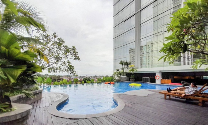 Mlati Apartamento | Mountain View Studio for 6 Pax at Mataram City Apartment