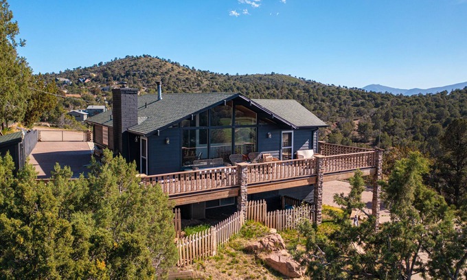 Payson Cabina | Mountain Views at Rim Country Chalet