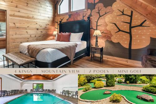 Sevierville Chalet De Esquí | Mountain Views & Mini Golf