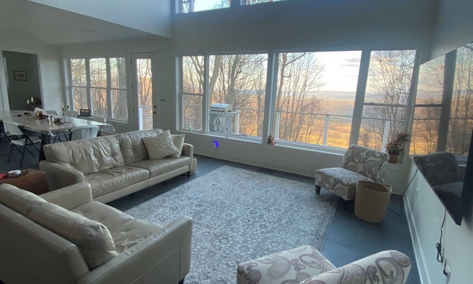 James Creek Casa | Vistas a la montaña en 27 acres, a 15 minutos del lago Raystown