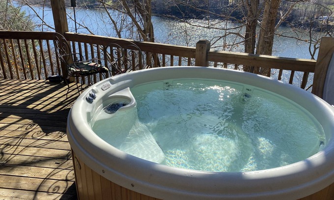 Butler Casa | Mountainside Lakefront Getaway New Hot Tub