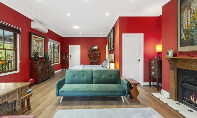 Wentworth Falls Apartamento | Moutan - Serene, Chinese-Inspired Retreat
