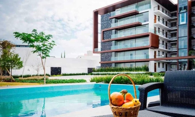 Querétaro Apartamento | MS Excelente Suite Alberca Milenio