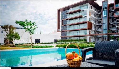 Queretaro Apartamento | MS Excelente Suite Alberca Milenio C32