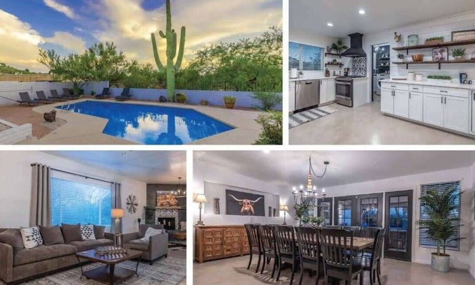 Tanque Verde Casa | Mt. Lemmon Velo -Heated Pool Hot Tub & Bunk House