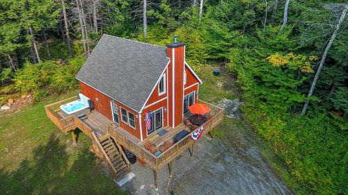 Wardsboro Casa | Mt Snow Home with Privacy Hot Tub Firepit