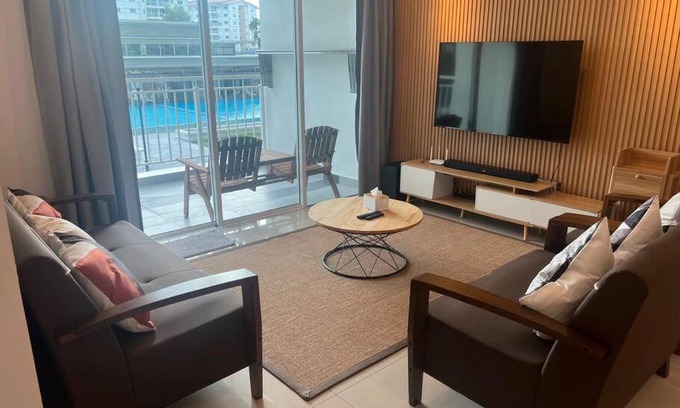 Sandakan Apartamento | Muji Wi-Fi Aircond HomeStay