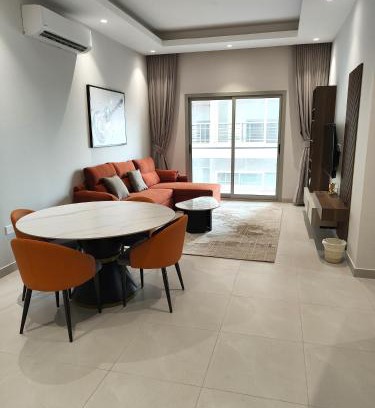 Al Khuwair Apartamento | Muscat City Stay-2BR Apt 108 near Grand & Avenue Mall