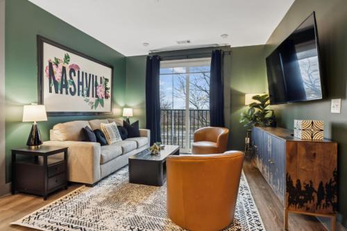 Rolling Mill Hill Apartamento | Music City Muse Downtown Nashville, 5 Mins to Lower Broadway