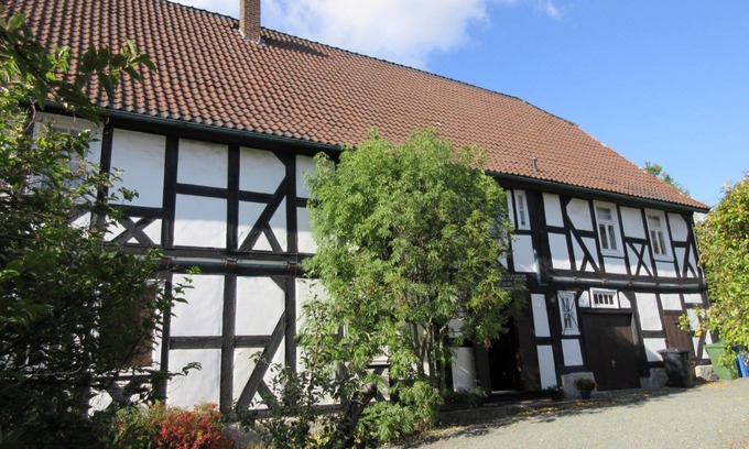 Ortsmitte Casa | Musikhaus Medebach. Esta casa histórica se encuentra en el pueblo de Hochsauerland.