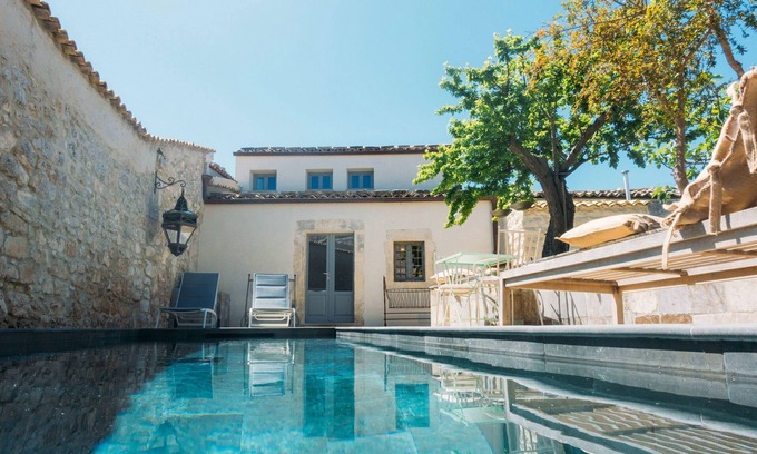 Palazzolo Acreide Historic Centre Villa | Villa en Palazzolo Acreide con 3 habitaciones, capacidad 9
