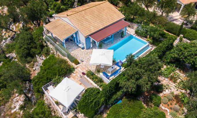 Vlachopoulatika Villa | Myrtle Cottage - Dos Habitaciones Villa, Capacidad 4
