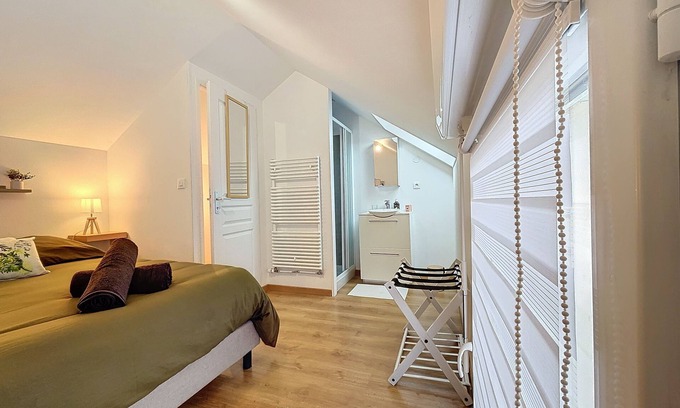 Quartier Saint-Clement - Jardin des Plantes Apartamento | Nénuphar Appt Neuf Jardin Stationnement Gratuit Proche Centre Métro 1h30 Paris