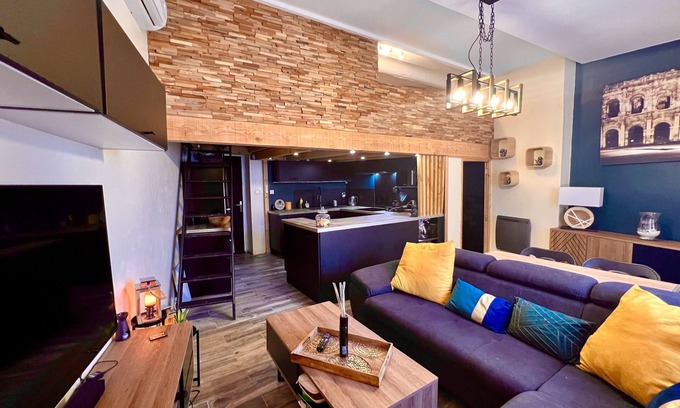 Faubourg Apartamento | Nîmes center: superb atypical apartment