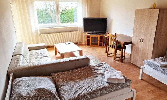 Petersaurach Apartamento | Nü04 - Ferienwohnung mit Garten in Langenloh bei Nürnberg, 85qm, 3 Zimmer, Max. 6 Personen
