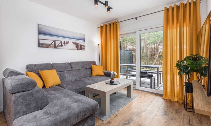 Miedzywodzie Apartamento | Na Wydmach B6 | Bright Apartment | 1 Bedroom