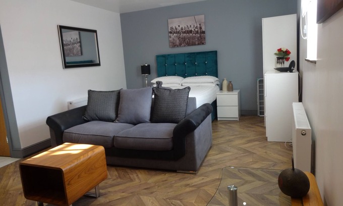 Wigton Apartamento | Naaf Lodge, Bowness on Solway at the start of Hadrian's Wall and close to beach