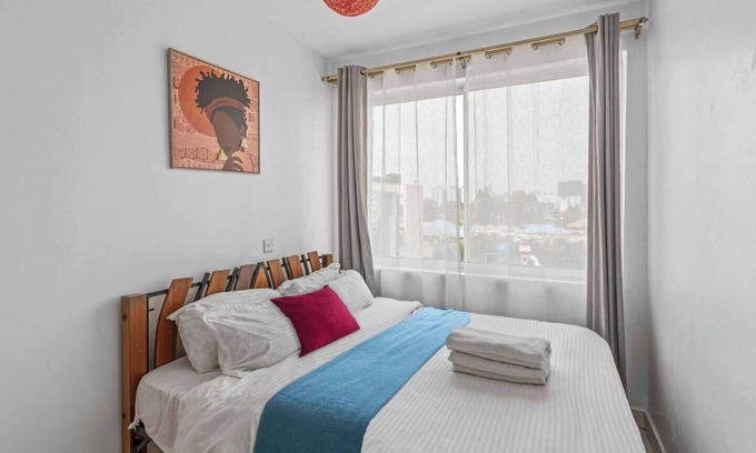 Riruta Apartamento | Nairobi 1BR with Pool, Gym & Laundry Facility Onsite