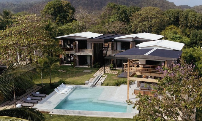 Playa Coyote Casa | Nanku Coyote - Luxurious Beachfront Home w/8 Private Bedrooms and Infinity Pool