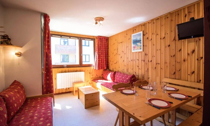 Val Cenis Apartamento | Napoleon Quarter Residence - 2 Rooms for 5 People