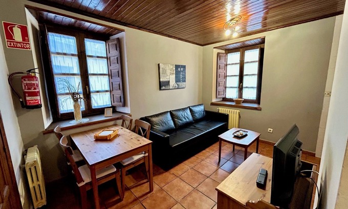 Oballo Cabaña | Naturaleza y Relax en Asturias: apartamento Arándano (2/4 personas)