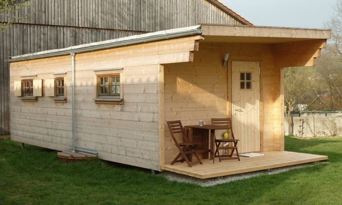 Waldmuenchen Apartamento | Nature chalet 26sqm with wood-burning stove