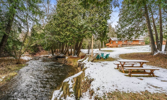 Caledon Cabina | Nature Retreat: Serene water stream, BBQ, Firepit