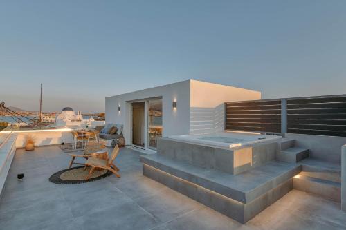 Antiparos Apartamento | Nautica suites - Grand Suite with jacuzzi