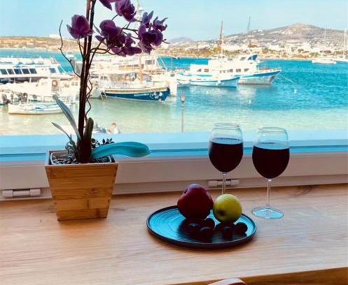 Antiparos Apartamento | Nautica Suites - Modern Seaview Suite