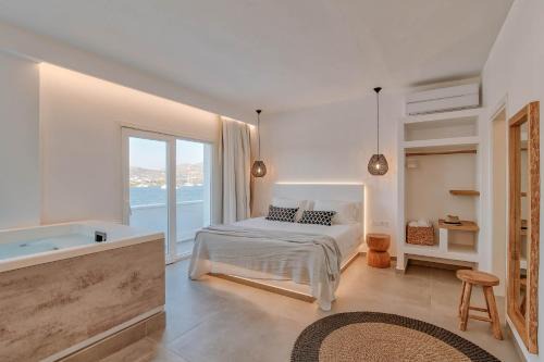Antiparos Apartamento | Nautica Suites-Superior Seaview suite with jacuzzi