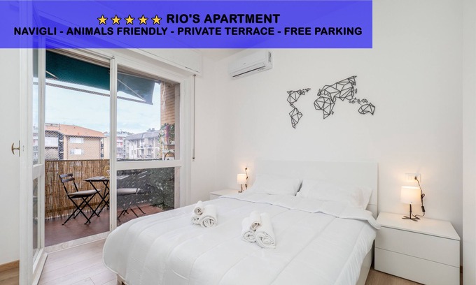 Barona Apartamento | [ navigli ] new luxury apartment with terrace