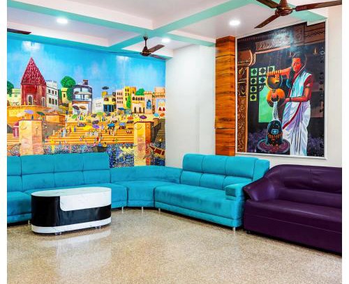 Varanasi Complejo | Navneeta Grand Near Assi Ghat Full AC Room