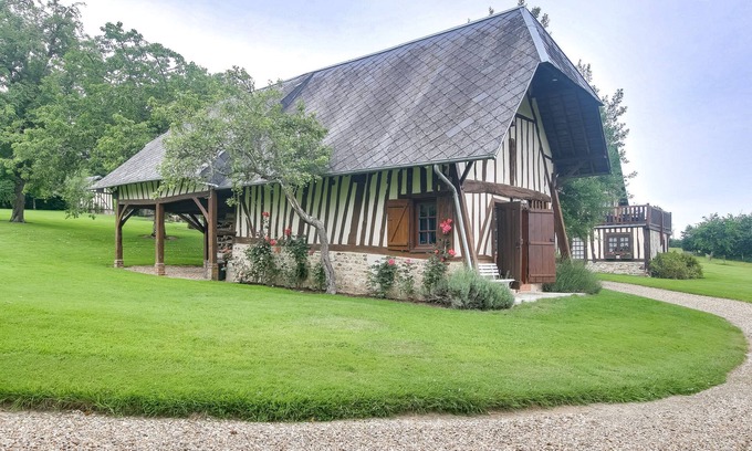 Les Authieux-sur-Calonne Casa | CERCA DEAUVILLE CASA TÍPICA NORMANDE 6 PERSONAS ACCESO A LA PLAYA DE LA CABINA