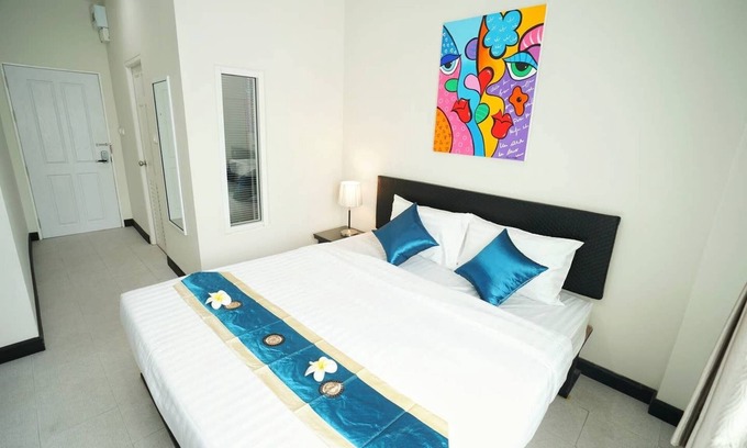 Sanambin Hotel | Cerca del aeropuerto Don Muang Habitación con cama doble y ABF