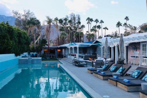 Racquet Club West Villa | Near Downtown Palm Springs, 7 BD 7 BTH, 80FT Pool, Pickleball