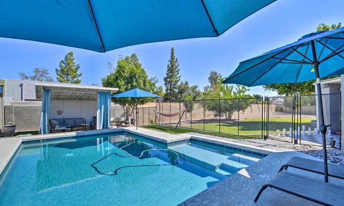 Dobson Ranch Casa | Near Golfing Mesa Escape with Pool and Yard