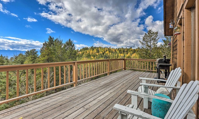 Conifer Mountain and Meadows Casa | Hot Tub & Mountain Views: Conifer Cabin!