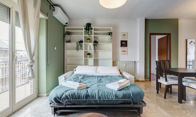 Cinecitta Apartamento | Near Metro A - Modern Boho Style Apartment
