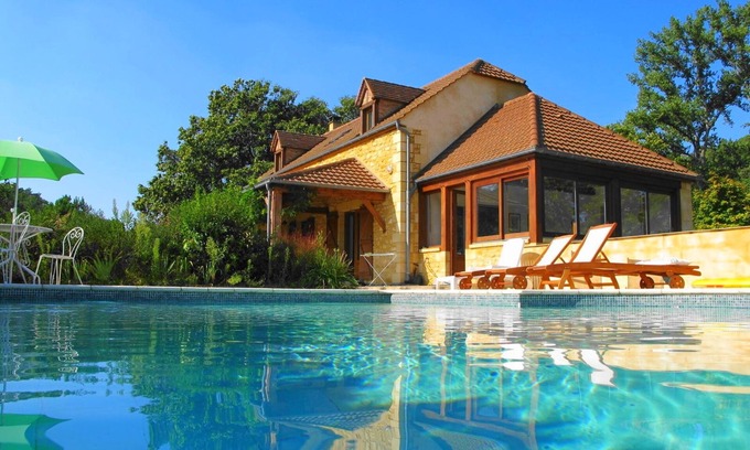 Milhac Villa | cerca de Sarlat y Milhac - casa de gran estilo y encanto y gran confort