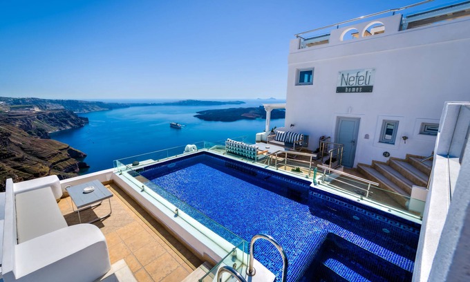 Imerovigli Apartamento | Nefeli Homes - Adults Only