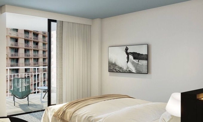 Diamond Head - Kapahulu - St. Louis Hotel | Neighborhood One Queen with Lanai, 2 Units, Romer House Waikiki