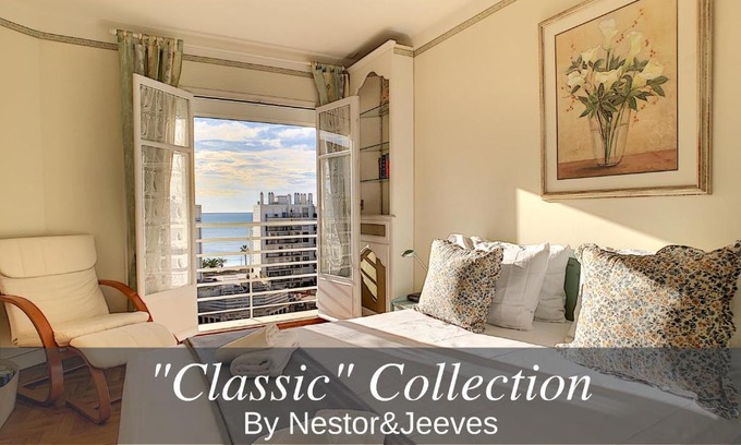 Nice City Centre Apartamento | Nestor&Jeeves - BEACH COTTAGE TERRACE - Central - Very close sea - Top floor