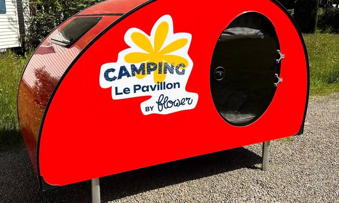 Les Achards Cabina | NEU / Gemütliches Mobil Atypisches m² (1 Schlafzimmer - 2 Personen) (ohne Sanitäranlagen) + Markise + Stühle + Grill 2 Personen
