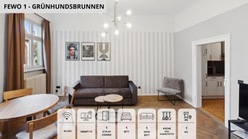 Old Town Apartamento | NEU SandAPART32 - 3 tolle FeWos von 1-8 Pers mitten in der Altstadt