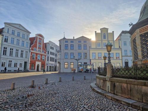 Wismar Apartamento | Neue Wasserkunst - Premium Gruppenferienwohnung - ABC354