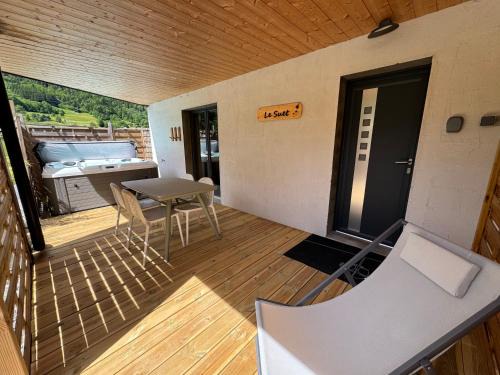 Entremont Apartamento | NEUF chalet 2p Le Suet JACUZZI privatif