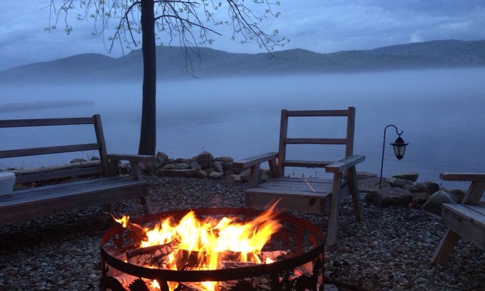 Willsboro Cabaña | Paz Y Tranquilidad En Camp Nunca deje